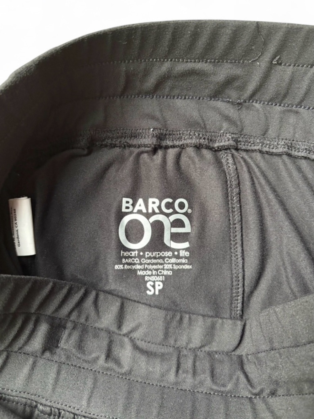Barco One Women’s Scrub Set in Black - Picture 6 of 6